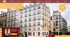 Desktop Screenshot of hotel-louis2.com
